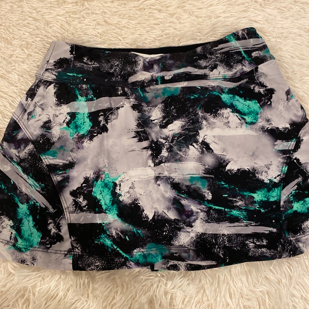 Jerdog ‘Emerald Glow’ tennis skirt